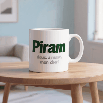 Tasse Personnalisée – 5 000 à 8 000 FCFA