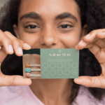 Carte de menu à pli roulé