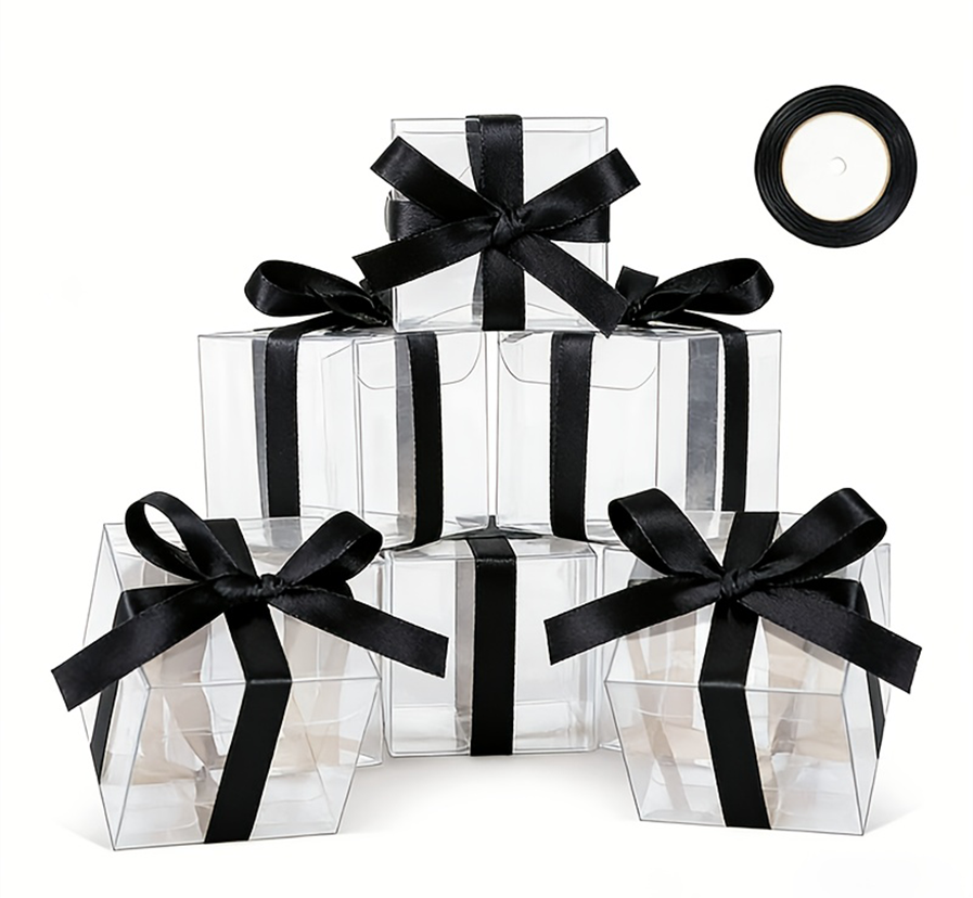9c350459-fc5c-4bf7-95b8-54ac1681849b Boîtes transparentes avec ruban – Image 1